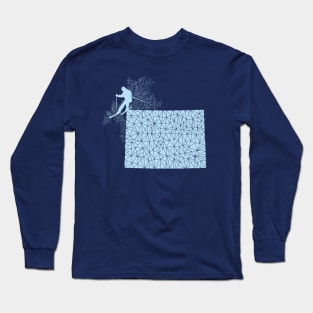 Ski Colorado Skier Long Sleeve T-Shirt